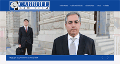 Desktop Screenshot of carrolllawfirm.net